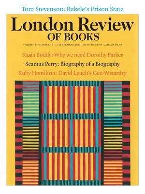 cover image of London Review of Books